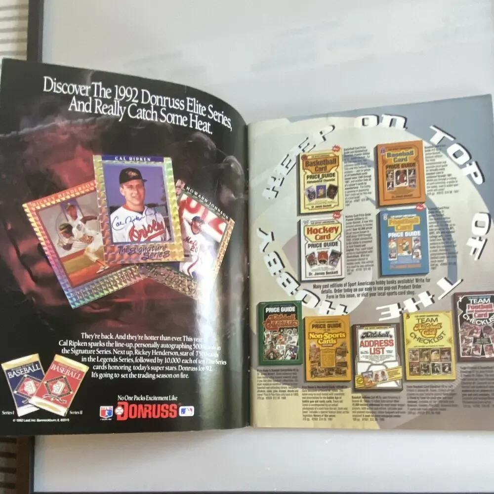 Beckett Baseball Card Monthly Price Guide Magazine March 1992 Issue #84